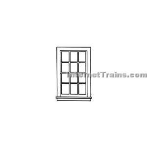 Grandt Line Large Scale Double Hung Window For House 12 Pane 37x64 (2 