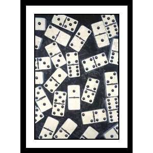  Domino Theory II by Susan Gillette   Framed Artwork 