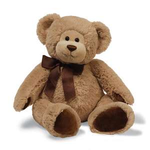 GUND bear WINSLOW classic quality tan bear with suede paws #320563 