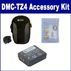 Panasonic Lumix DMC TZ4 Digital Camera Accessory Kit 