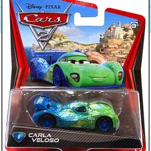Disney Pixar Cars 2 CARLA VELOSO #8 New 027084964141  