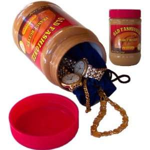   Butter Jar Safe   Diversion Can Safe, Made with Real Peanut Butter Jar
