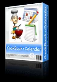 Recipe database and calendar   CookBook software.  