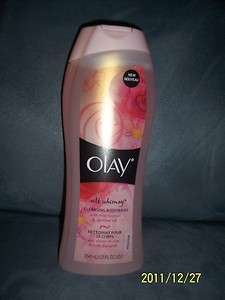 OLAY SILK WHIMSY CLEANSING BODY WASH WITH ROSE EXTRACT & ALMOND OIL 