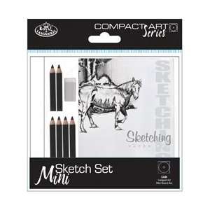  Royal Brush Compact Art Sets Mini Sketch Set w/6pncls 