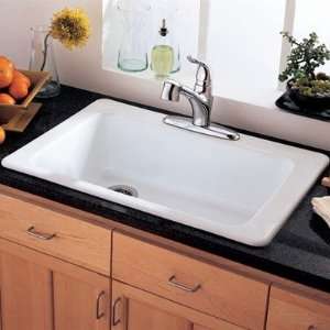   Bowl Kitchen Sink Finish Black, Faucet Holes Five Toys & Games
