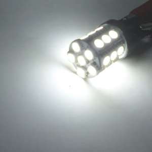  SMD LED White Color Light Bulbs (2 bulbs) 12V 24 SMD LEDs Per Bulb 