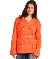 MICHAEL Michael Kors Double Breasted Short Trench w/ Button Off Hood $ 