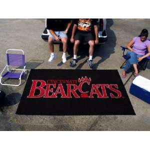  NCAA Cincinnati Bearcats XL 5 X 8 Tailgate Rug Sports 