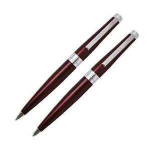 CROSS Ballpoint Pen & Pencil Set * METALLIC RED * New  