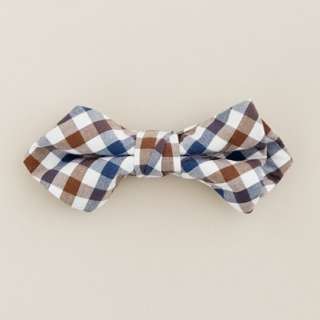 Boys Alcott check tie   ties & bow ties   Boys accessories   J.Crew