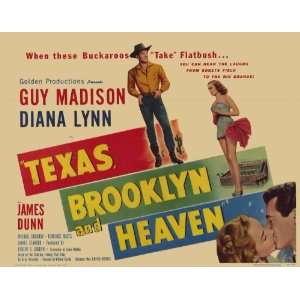  Texas, Brooklyn and Heaven Movie Poster (11 x 14 Inches 