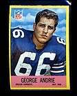 1967 Philadelphia 50 George Andrie Cowboys NM MT 72  