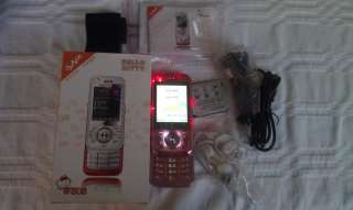 Hello Kitty Sony Ericcson W305 Slide Phone(Unlocked) W/ 3 Free Hello 