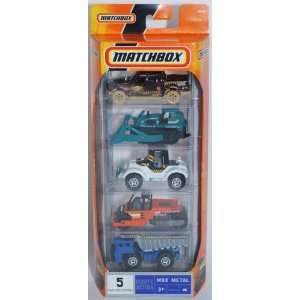    Matchbox MBX Metal Mini Construction Vehicles 5 Pack Toys & Games