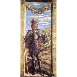   Inch, painting name St George, By Mantegna Andrea