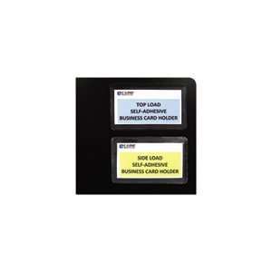  Self Adhesive Business Card Holders, Top Load, 3 1/2 x 2 