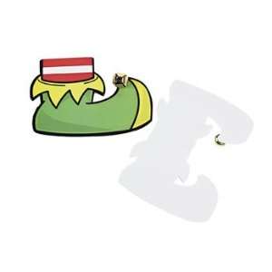  Elf Shoe Shaped Notepads With Jingle Bell   Kids 