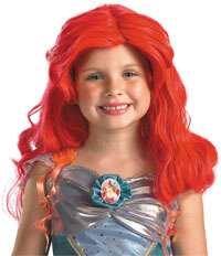 Child Std. Disney The Little Mermaid Ariel Girls Wig    