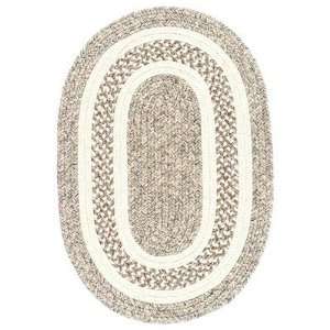  Monroe Palomino Braided Indoor/Outdoor Rug Size Oval 3 x 