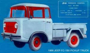 1956 JEEP FC 150 ~ PICKUP TRUCK ~ MAGNET  
