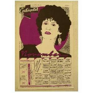  Rosie Flores Continental Club Handbill Poster The 