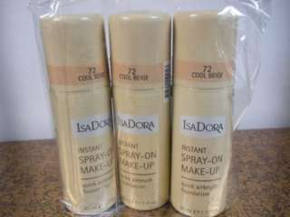IsaDora instant spray on makeup 72 cool beige  