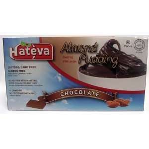 HaTeva Gluten Free Almond Chocolate Pudding, 2 Cups Per Pack (12 Pack 