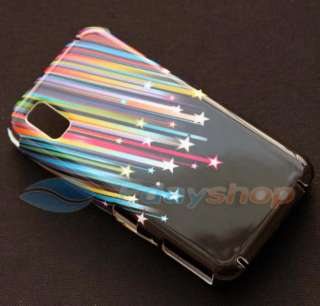   Rainbow Star Hard Case Cover Skin For Samsung Tocco Lite S5230  