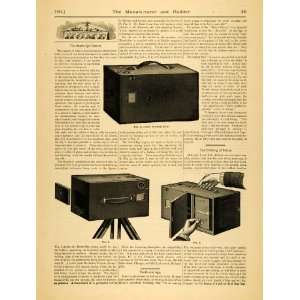  1891 Article Hawk Eye Box Camera Blair Company Boston 