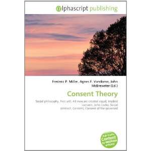  Consent Theory (9786133848658) Books