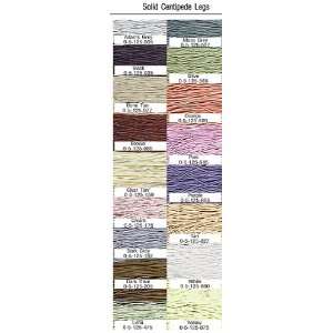 Montana Fly Co. Centipede Legs Solid Color  Fly Tying Material 