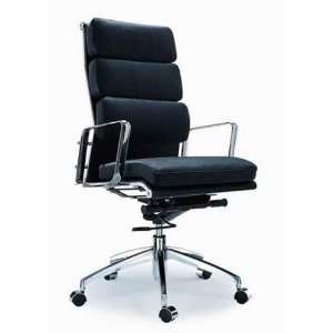  One New Hi back Leather Executive Chair, #3836 Furniture & Decor