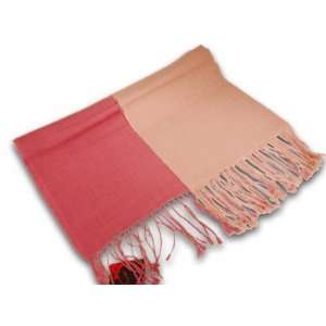  Solid Color Pashmina 71 x 28 Inch, Salmon Pink Health 