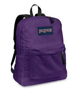   SuperBreak Electric Purple Backpack School Bookbag T501 4UT NWT  