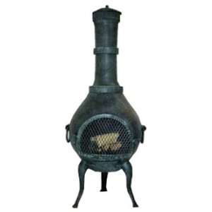  The New Orleans Cast Iron Chiminea and Barbeque Grill 