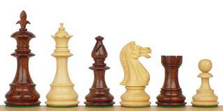 Royal Staunton Chess Set Rosewood 4 King  