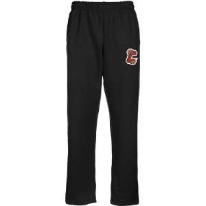  Charleston Cougars Logo Applique Sweatpants   Black 