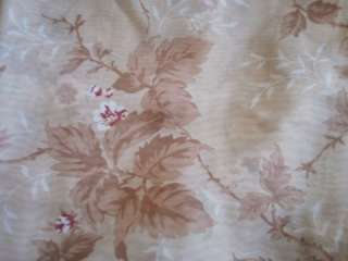 piece of pretty sheer curtain. Main color is two tones of coco color 