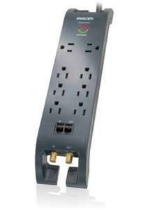 Philips Home/Office Surge Protector model SPP4085A/17  