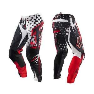  2011 Fox Racing 360 Riot Pants   Black / Red   32 Sports 