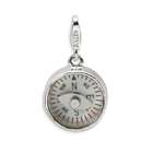 VistaBella Sterling Silver Moveable Compass Charm