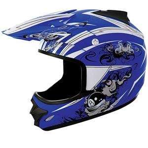  THH TX 22 8 Ball Helmet   X Small/Blue/Black Automotive