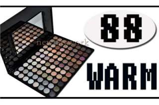 Pro 88 Warm Color Eye Shadow Eyeshadow Makeup Palette  