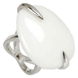  Large White Onyx Ring Jewelry
