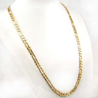 23.6 CLASSICAL 18K GOLD GP CHAIN SOLID FILL NECKLACE  