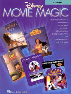 Disney Movie Magic   Clarinet Sheet Music Song Book NEW  