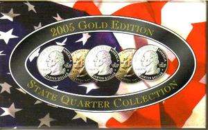 2005 Gold Edition State Quarter Mint Set  