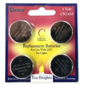    CR2450 3V Replacement Tea Light Batteries