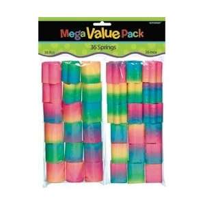    Mega Value Pack Party Favors 36/Pkg Rainbow Springs